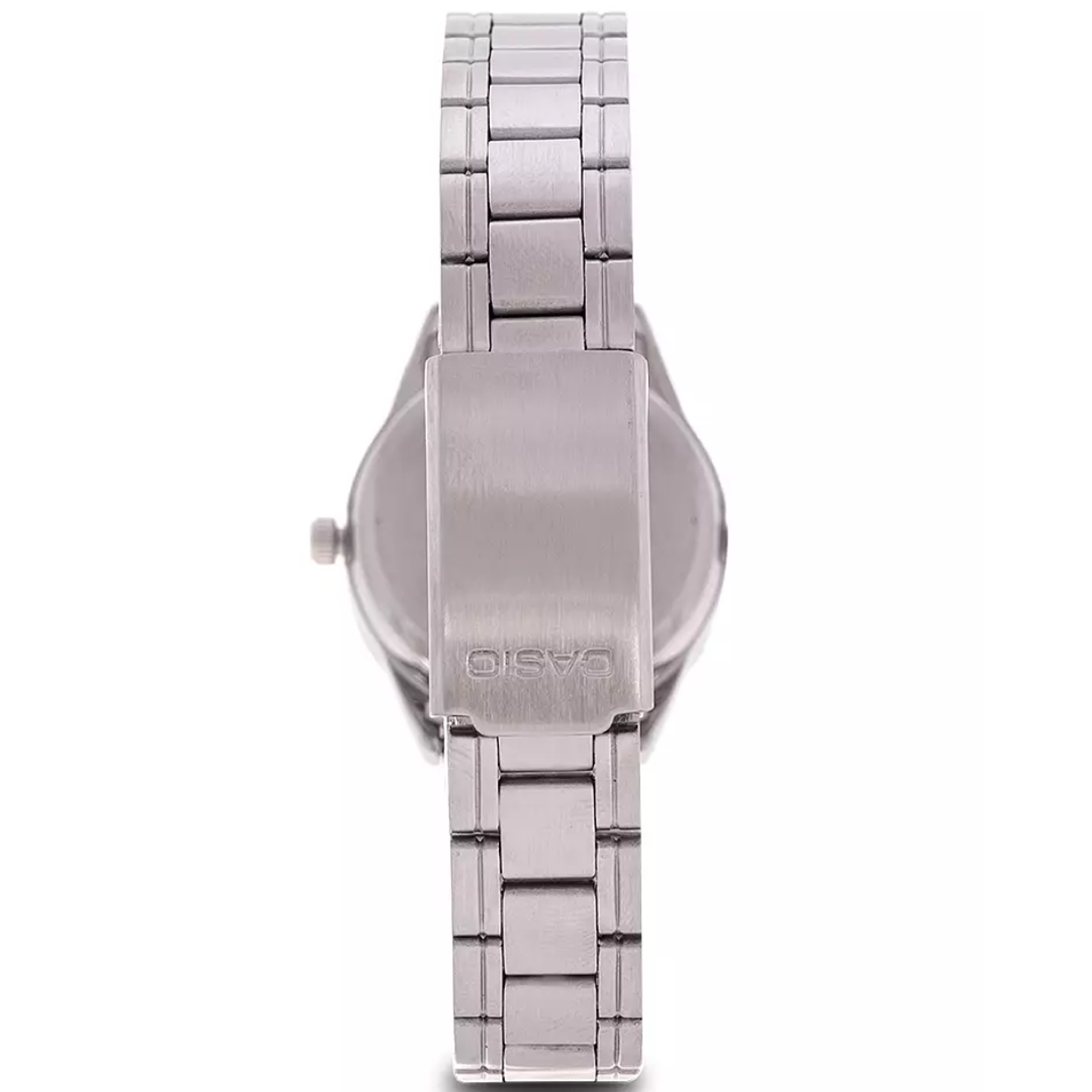 Reloj Casio Análogo Mujer Acero Plateado Negro LTP-V005D-1B2 4