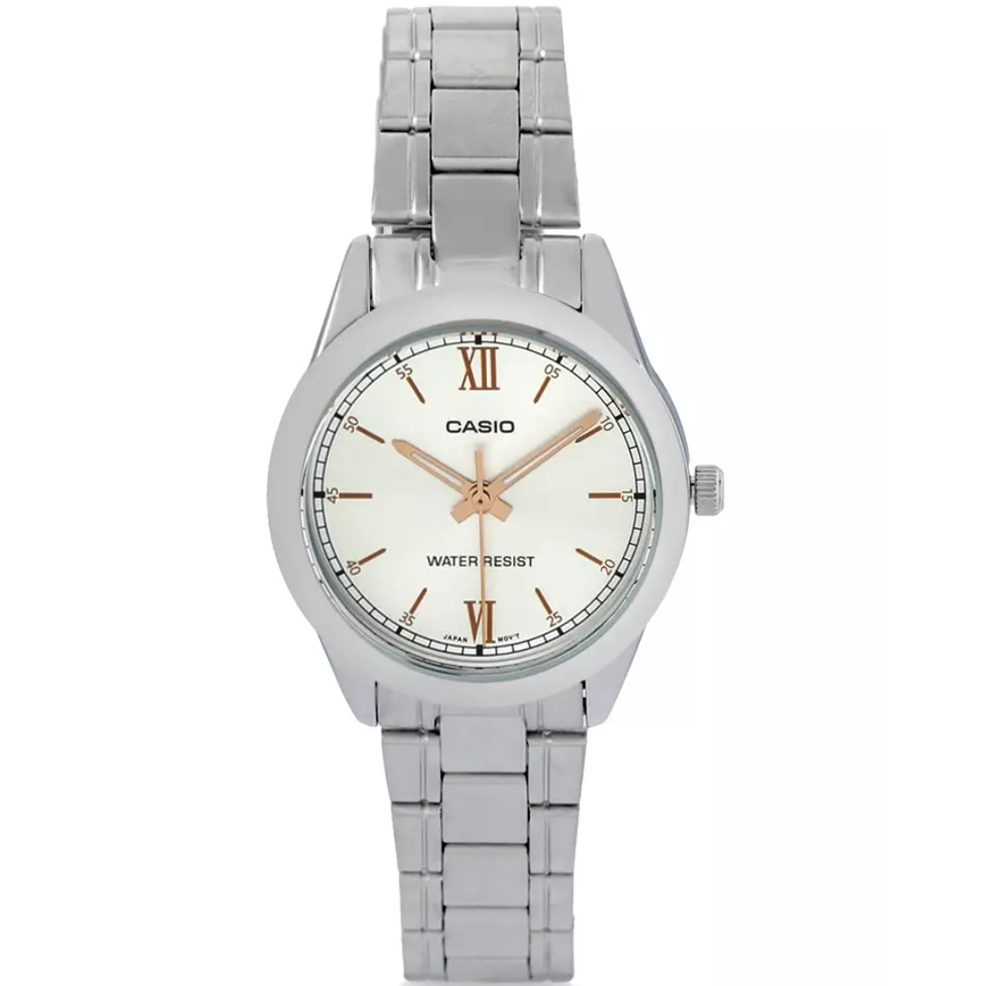 Reloj Casio Análogo Mujer Acero Plateado LTP-V005D-7B2 1