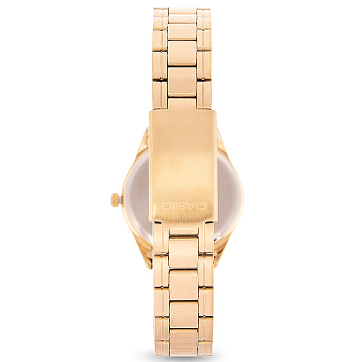 Reloj Casio Clásico Mujer Acero Dorado LTP-V005G-9A 5