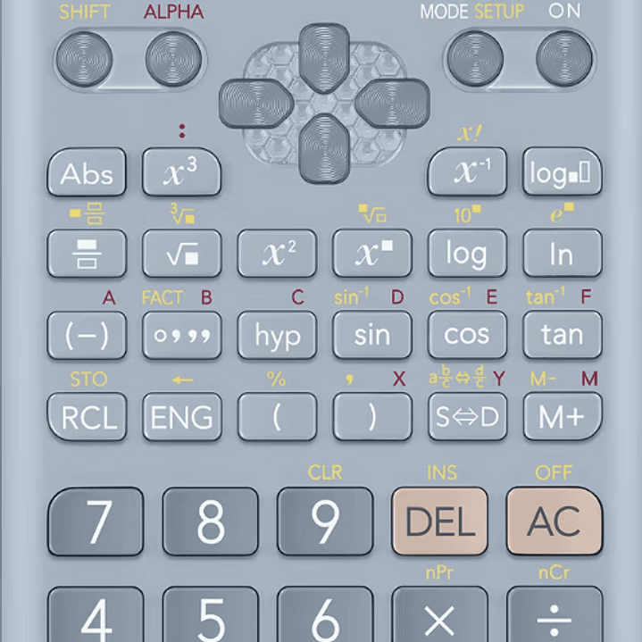 Casio Calculadora Científica Celeste FX-82ES PLUS2BU 2