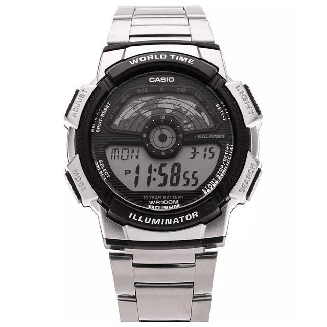 Casio world best sale time funciones