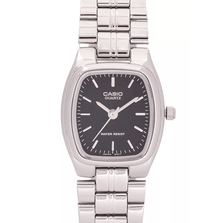 Reloj Mini Clásico Mujer Acero Plateado LTP-1169D-1A 4