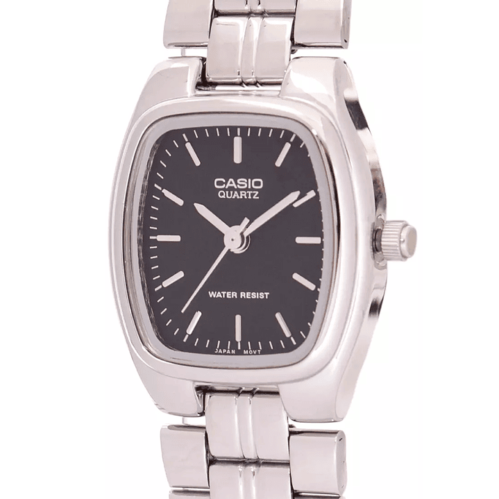 Reloj Mini Clásico Mujer Acero Plateado LTP-1169D-1A 5