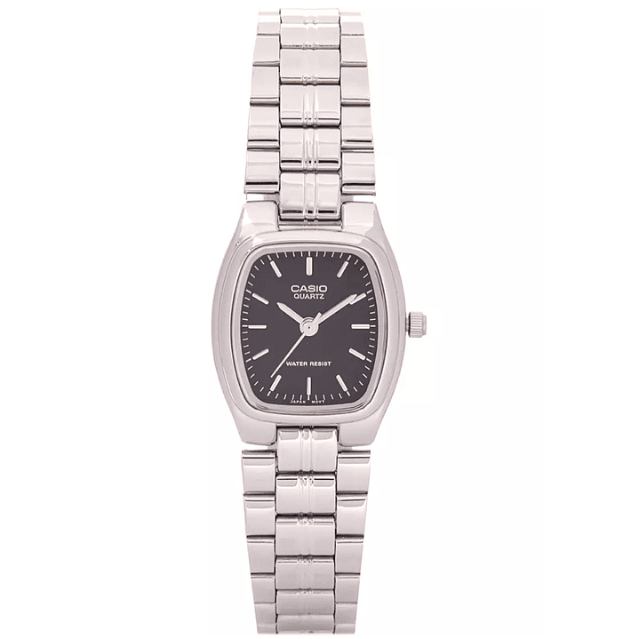 Reloj Mini Clásico Mujer Acero Plateado LTP-1169D-1A 1