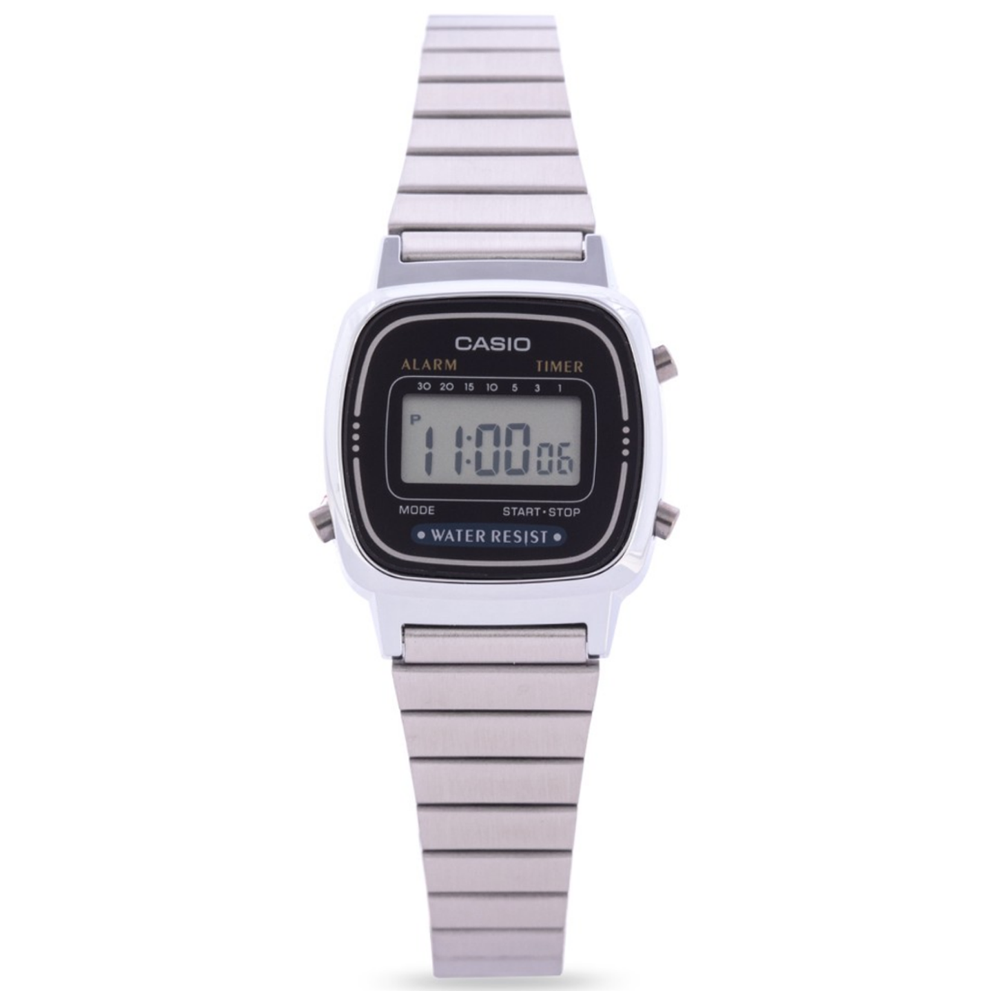 Mini Casio Vintage Con Broche de Tres Pliegues LA-670WD-1D 1