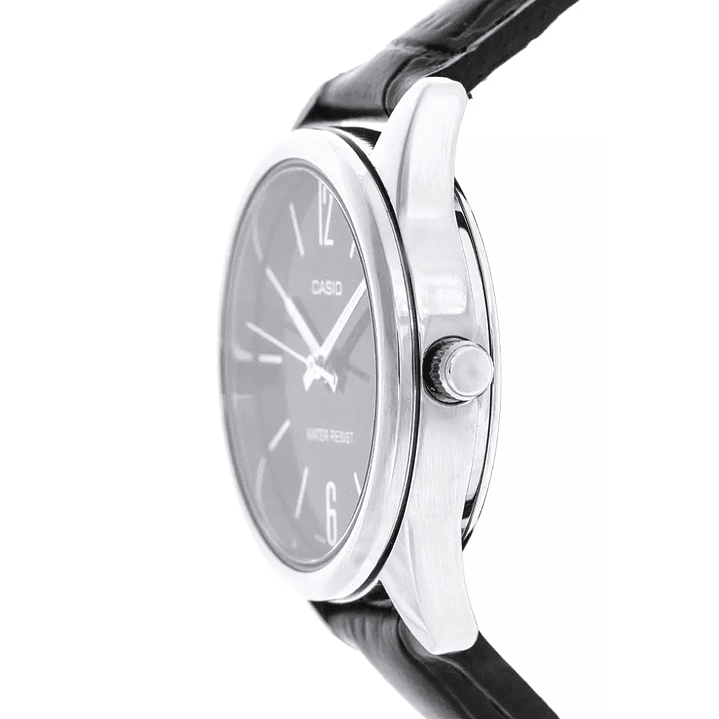 Reloj Casio Análogo Cuero Negro LTP-V005L-1B 6