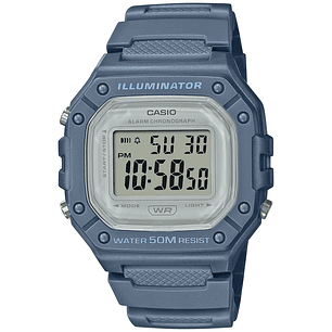 Casio Vintage Freestyle Digital Azul W-218HC-2AV