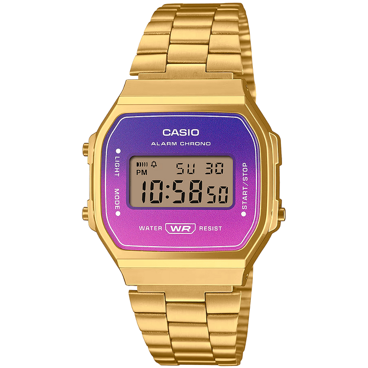 Reloj Casio Vintage Unisex Colección 2022 ICONIC A168WERG-2A 2