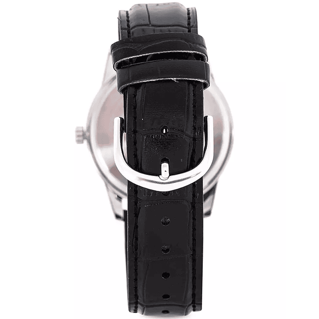 Reloj Casio Análogo Hombre Cuero Negro MTP-V001L-7B