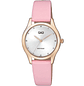 Reloj Q&Q Mujer Rosé Correa Cuero Rosado QZ51J121Y - Miniatura 1