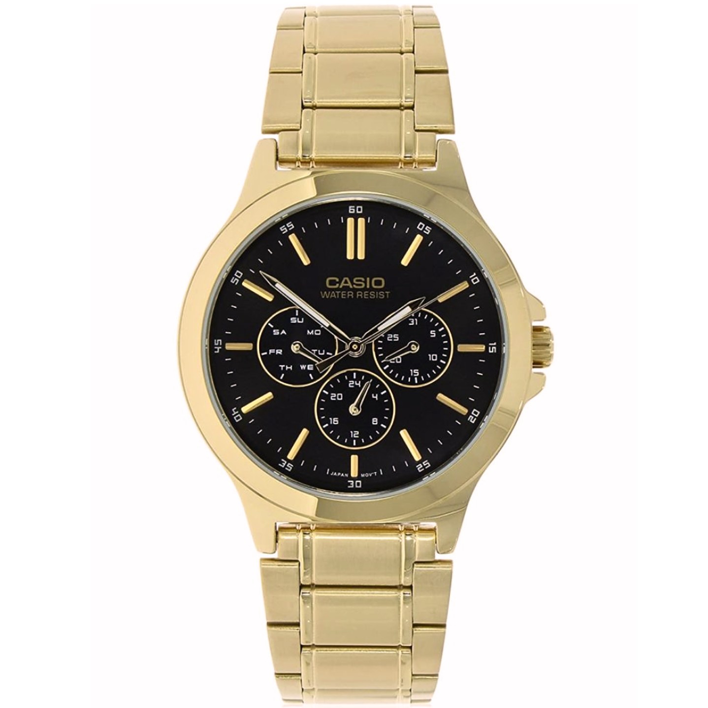 Reloj Casio Clásico Mujer Acero Dorado LTP-V300G-1A 1