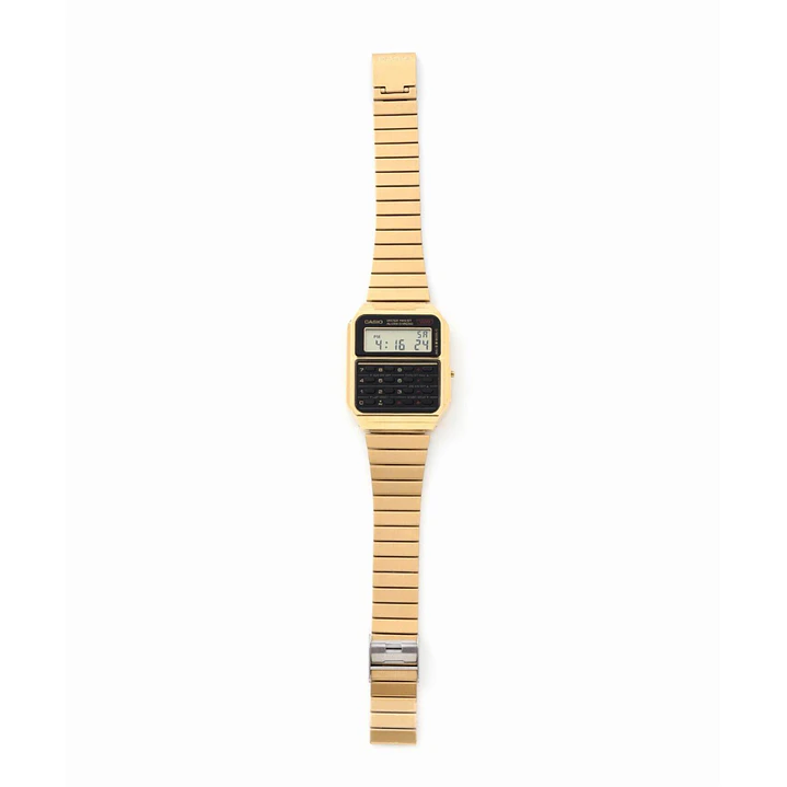 Reloj Casio Vintage Calculadora Dorado CA-500WEG-1A 5