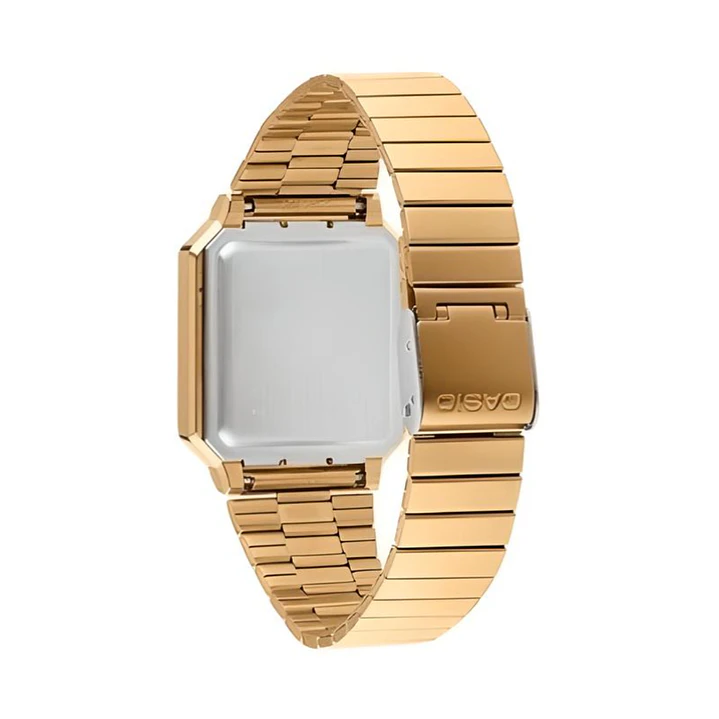 Reloj Casio Vintage Calculadora Dorado CA-500WEG-1A 4