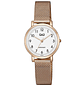 Reloj Mini Q&Q Clásico Mujer Acero Milanese Rosé QA21J064Y  - Miniatura 1