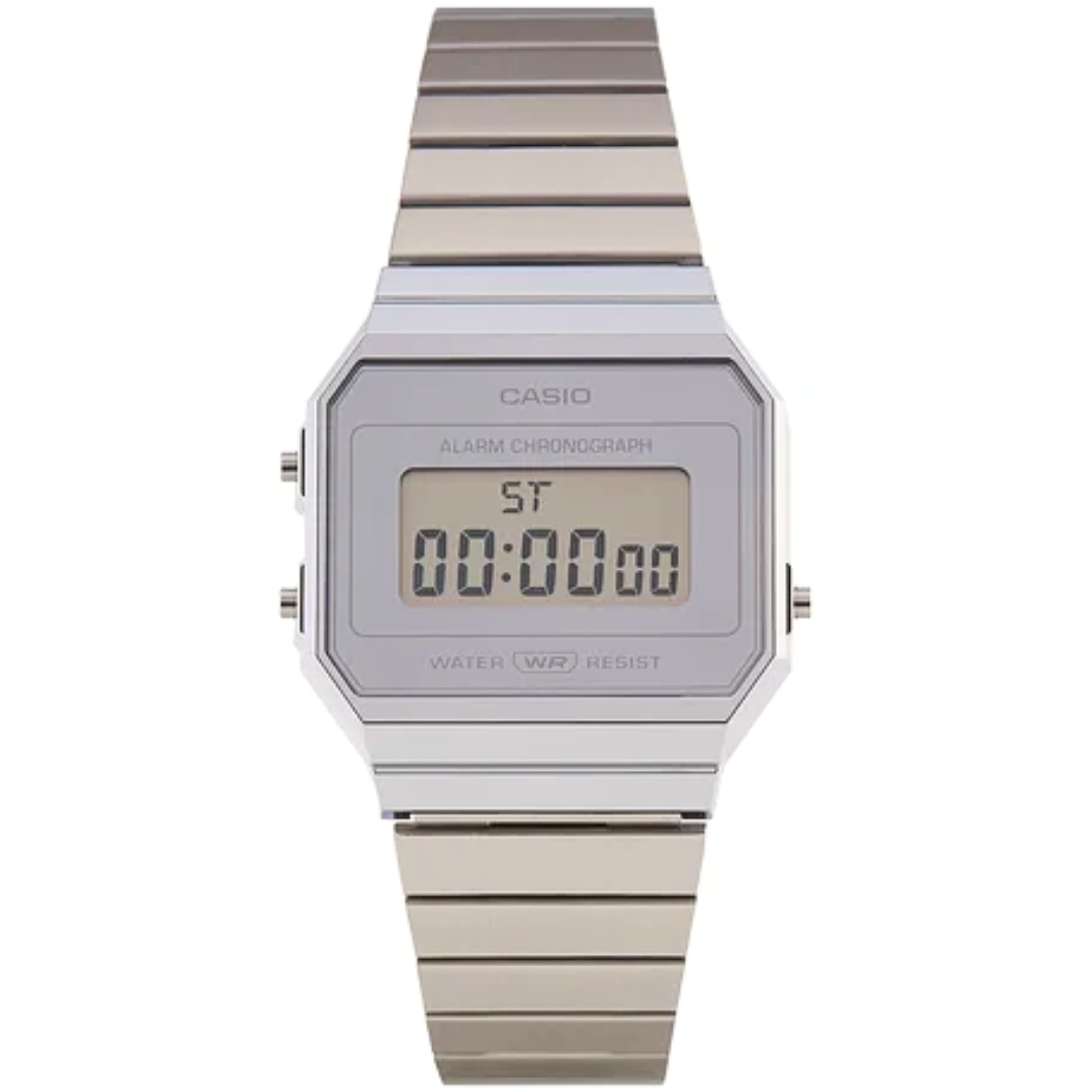 Reloj Casio Vintage Metálico Plateado A700WEV-7A 1