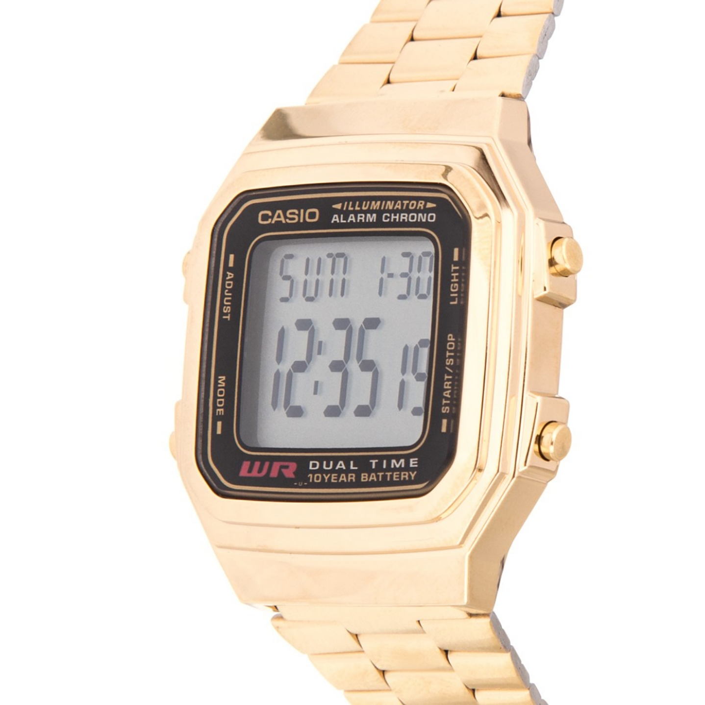 Reloj Casio Vintage Metálico Dorado A-178WGA-1 3