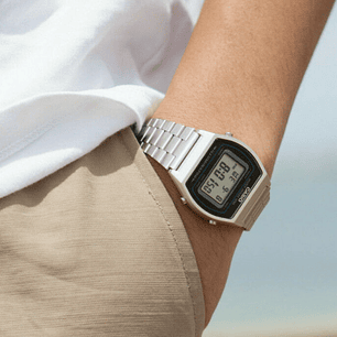 Reloj Casio Vintage Illuminator Plateado B-640WD-1A