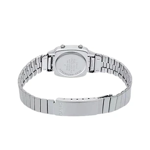 Reloj Casio Vintage Mini con Broche de tres pliegues LA-670WD-1D