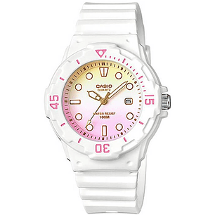Reloj Casio Mujer Resina Blanco LRW-200H-4E2