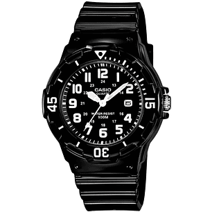 Reloj Casio Mujer Análogo Resina Negro LRW-200H-1B