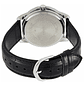 Reloj Casio Análogo Hombre Plateado Cuero Negro MTP-V004L-7A - Miniatura 5