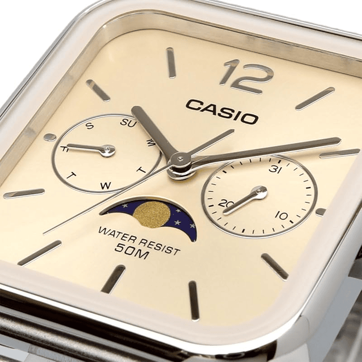 Reloj Casio MoonPhase Fase Lunar MTP-M305D-9AV 4