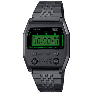 Reloj Casio Vintage Caja Metálica Negro A1100B-1