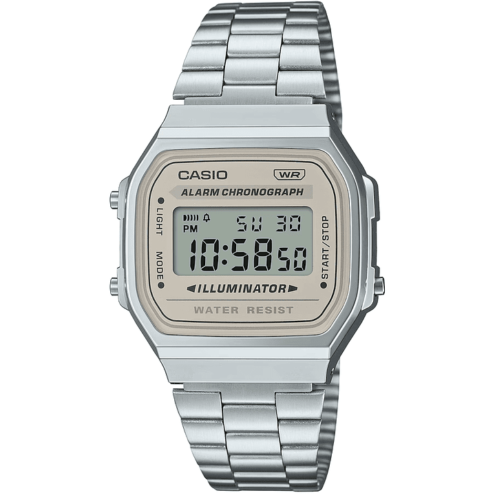 Reloj Casio Vintage Digital Unisex A168WA-8A 1