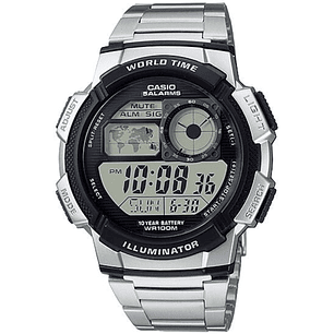 Reloj Casio World Time Royale Vintage AE-1000WD-1AV