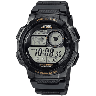Reloj Casio World Time Vintage Hombre AE-1000W-1AV
