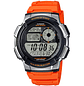 Reloj Casio World Time Vintage Hombre Naranja AE-1000W-4B - Miniatura 1