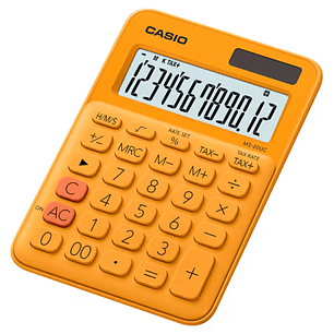  Casio Calculadora Naranja Grande MS-20UC-RG