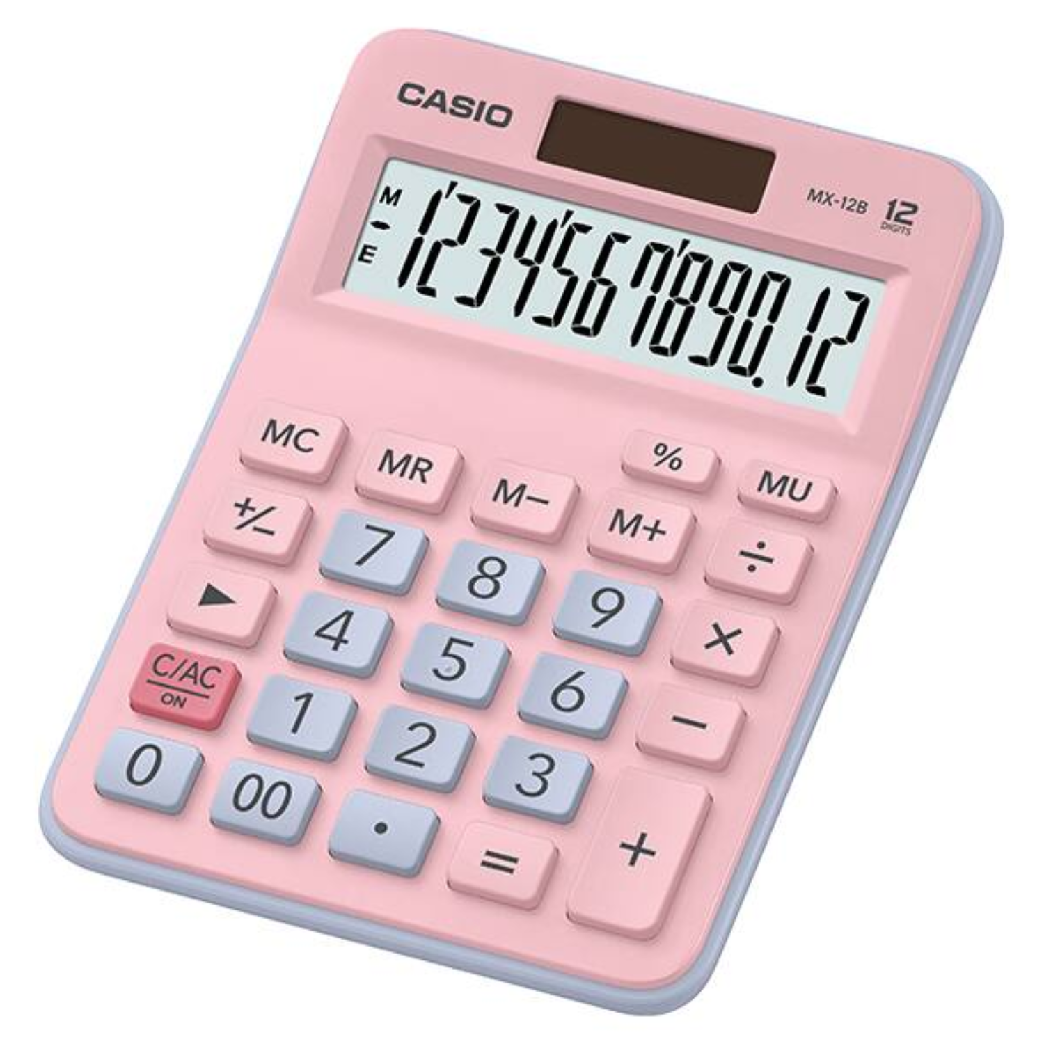 CALCULADORA CASIO MX-12B-PKLB MX-12B-PKLB 12 DIGITOS