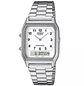 Reloj Casio Vintage Metálico Plateado AQ-230A-7B  - Miniatura 1