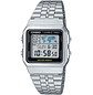  Reloj Casio Vintage World Time Plateado A500WA-1 - Miniatura 1