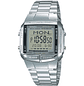 Reloj Casio Vintage Unisex Metálico Databank Plateado DB-360-1A - Miniatura 1