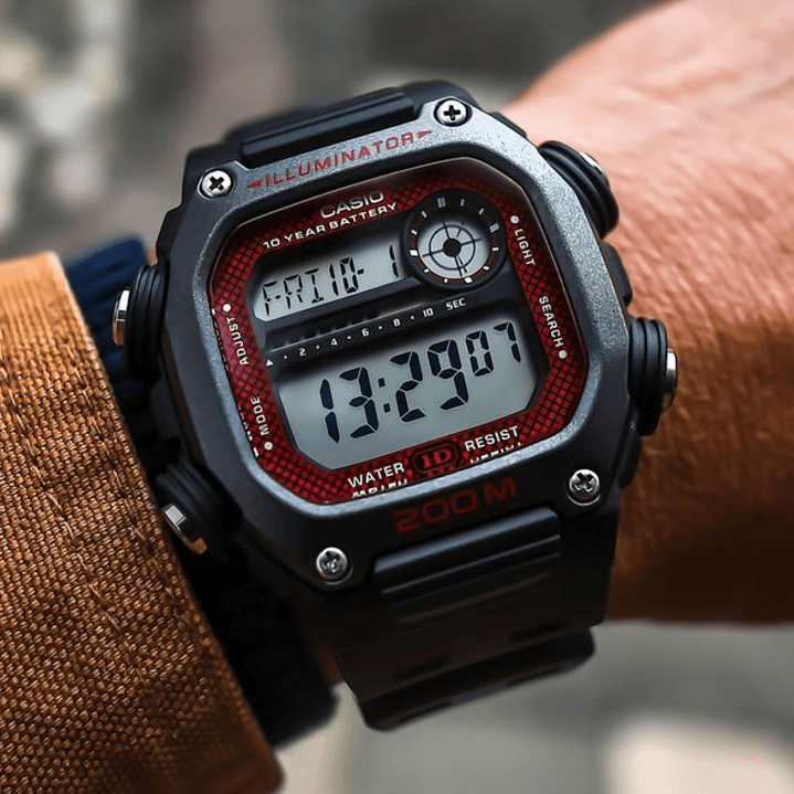 Reloj Casio World Time Illuminator WR200 DW-291H-1B 2