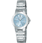 Reloj Casio Mini Mujer Plateado Celeste LTP-1177A-2A - Miniatura 1