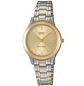 Reloj Casio Mini Mujer Análogo Plateado Dorado LTP-1128G-9A  - Miniatura 2