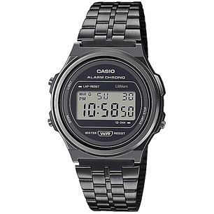 Reloj Casio Vintage Acero Grafito A171WEGG-1ADF