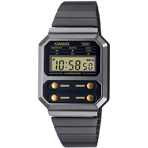 Reloj Casio Vintage Alien Reissue Gris A100WEGG-1A2