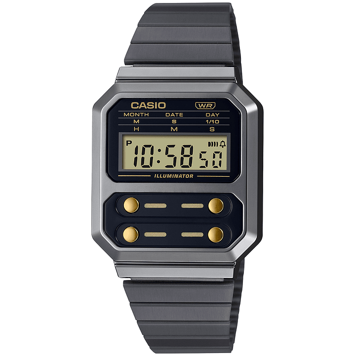 Reloj Casio Vintage Alien Reissue Gris A100WEGG-1A2 1