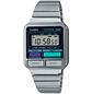 Reloj Casio Vintage Retro-futurista Botones Color A120WE-1A - Miniatura 1