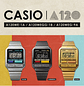 Reloj Casio Vintage Retro-futurista Botones Color A120WE-1A - Miniatura 6