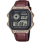 Reloj Casio Royale World Time Correa Cuero AE-1200WHL-5AV - Miniatura 1