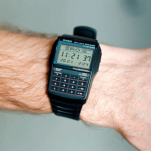Reloj Casio Vintage Calculadora Data Bank DBC-32-1A
