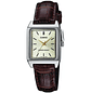 Reloj Casio Tank Mini Vintage Cuero Café LTP-V007L-9E - Miniatura 1