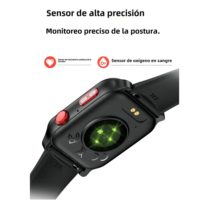 SmartWatch XBITS X-HT23-N para Android o iOS Negro 10