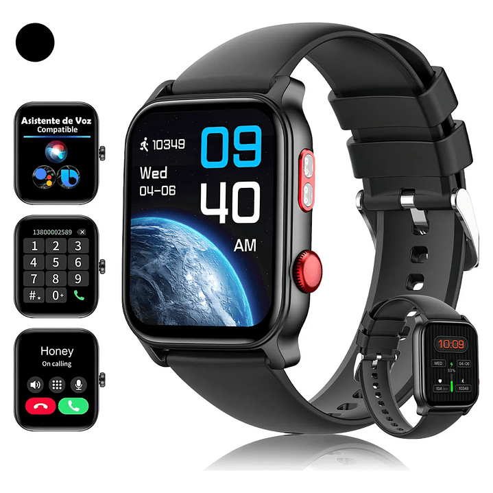 SmartWatch XBITS X-HT23-N para Android o iOS Negro 11