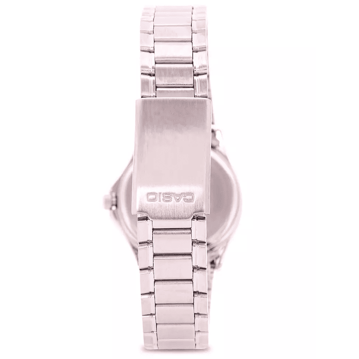 Reloj Casio Vintage Análogo Plateado Azul LTP-1183A-2A 5